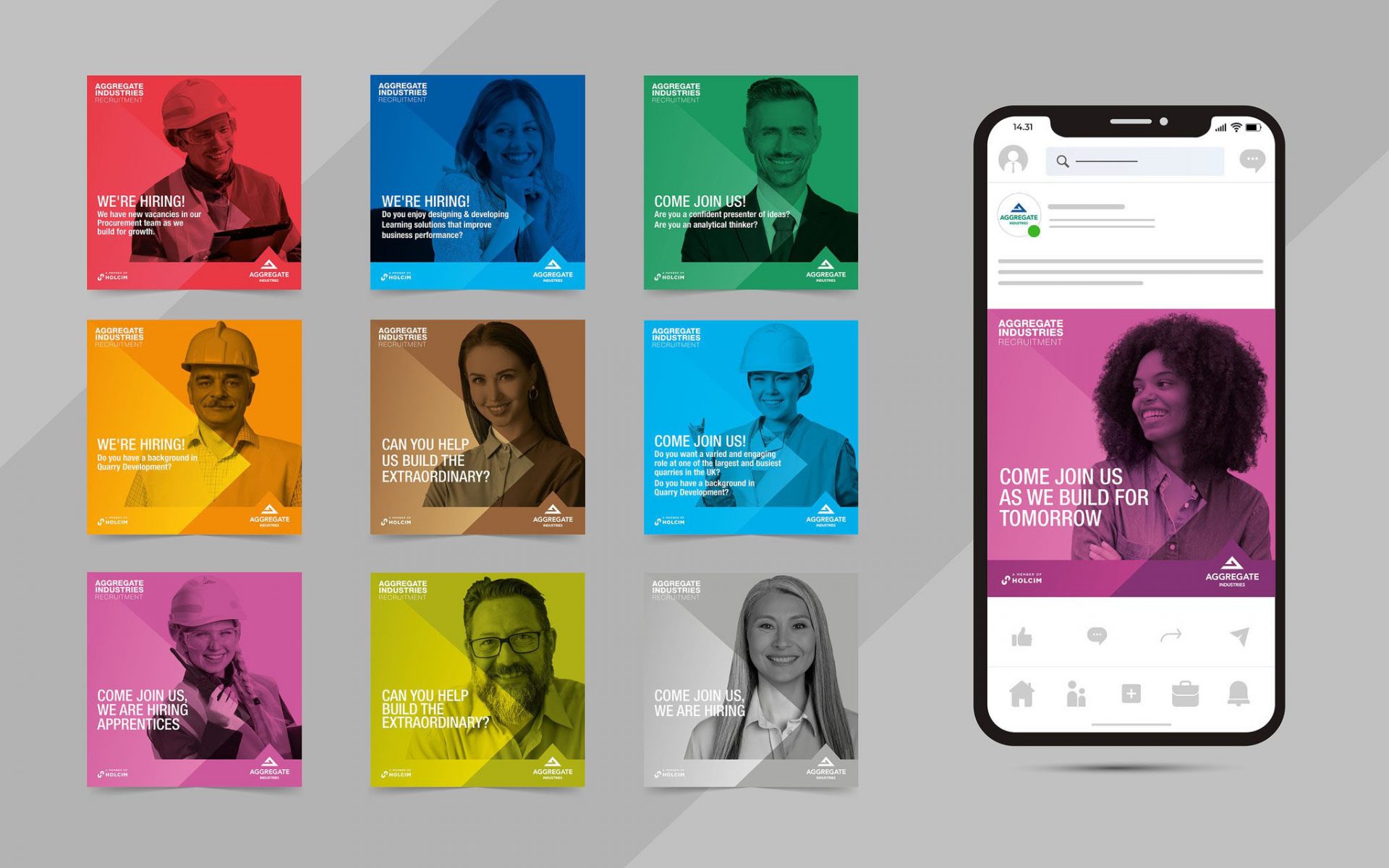 Recruitment Campaign branding