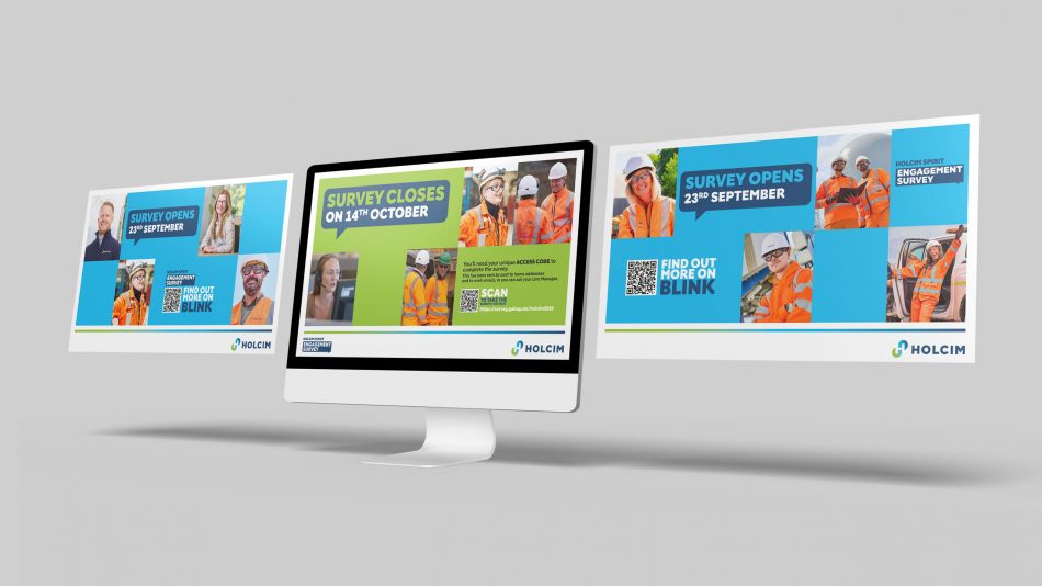 Holcim Corporate Screensaver Design