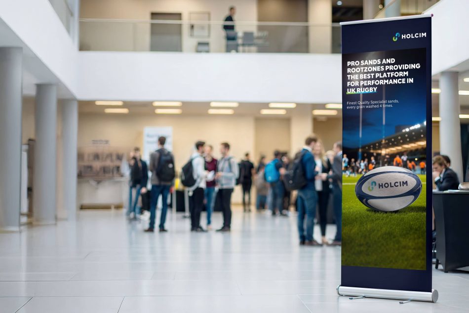 Roller Banner Design for Holcim – Scots Turf Show 2026