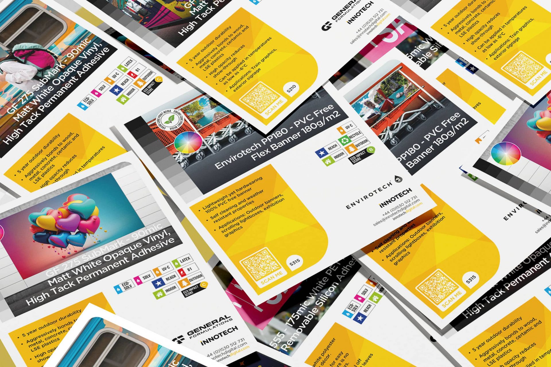 Innotech – Printed Product Swatch Library