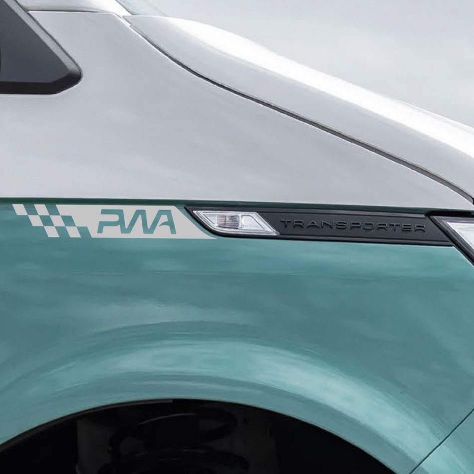 Platinum Wave - Chequered Wing decals