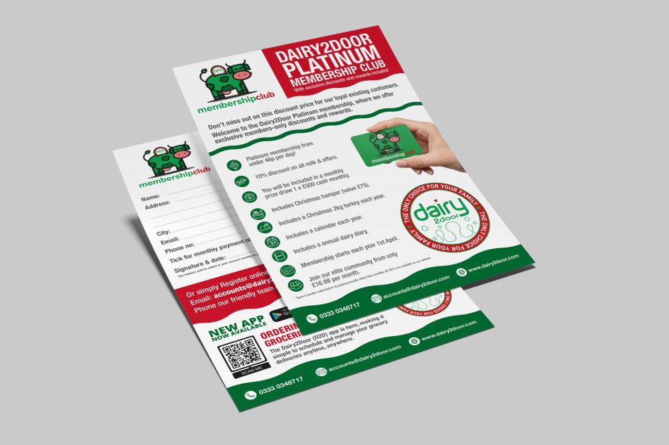 Membership Club leaflet