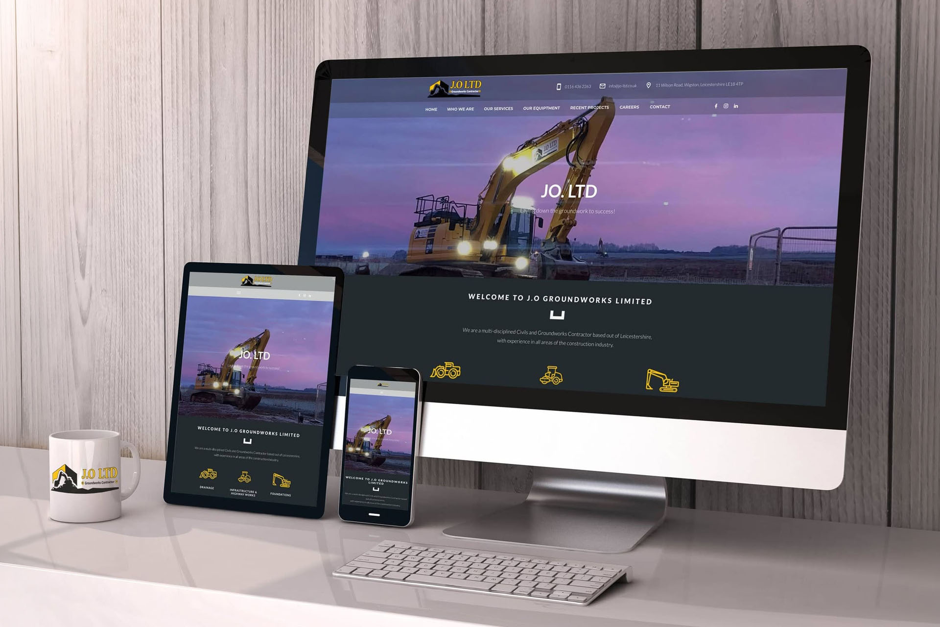 Website design and production