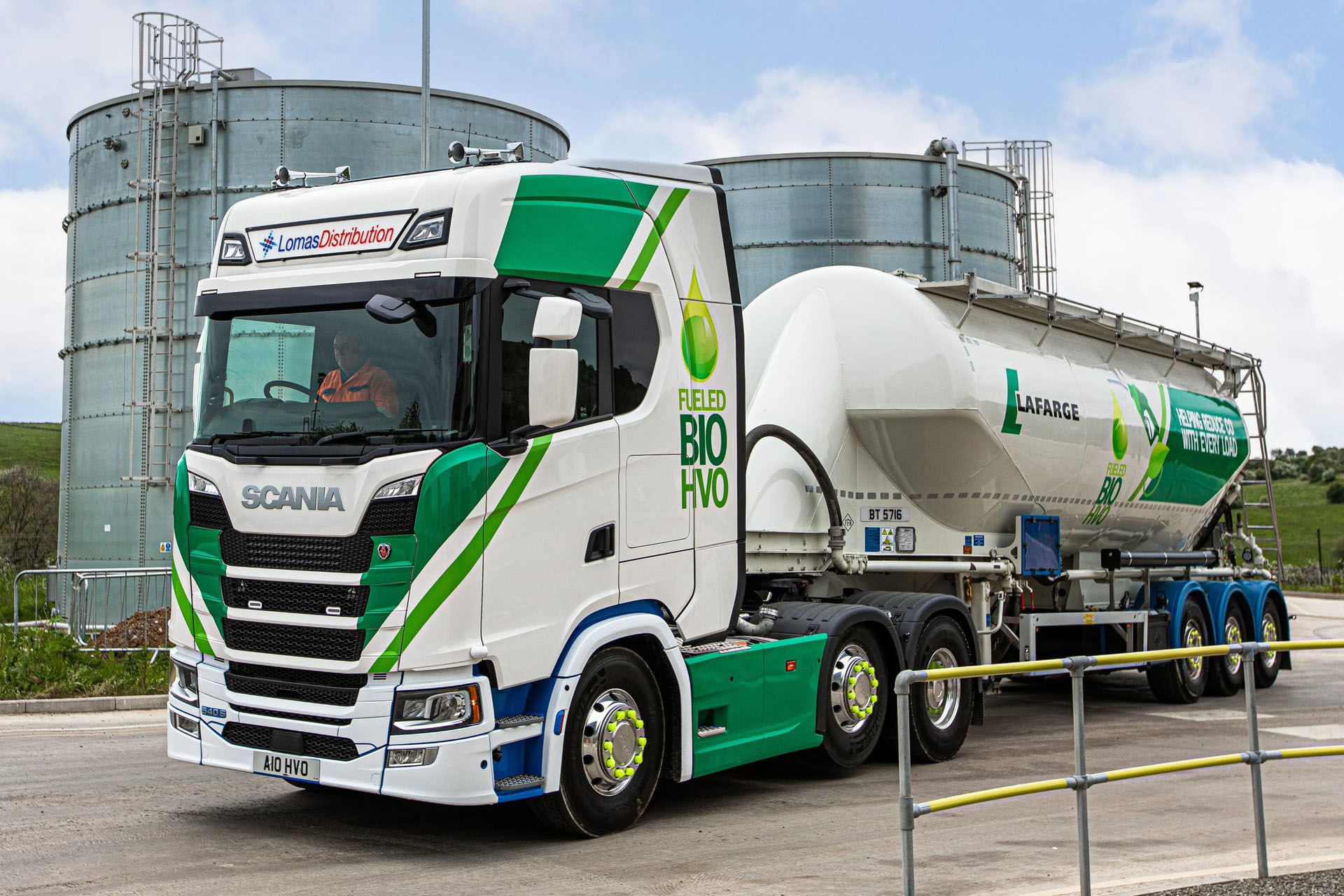 Aggregate Industries – Lafarge HVO Truck Livery Design
