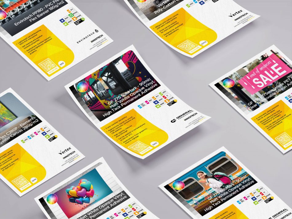 Innotech - Printed Product Swatch Library